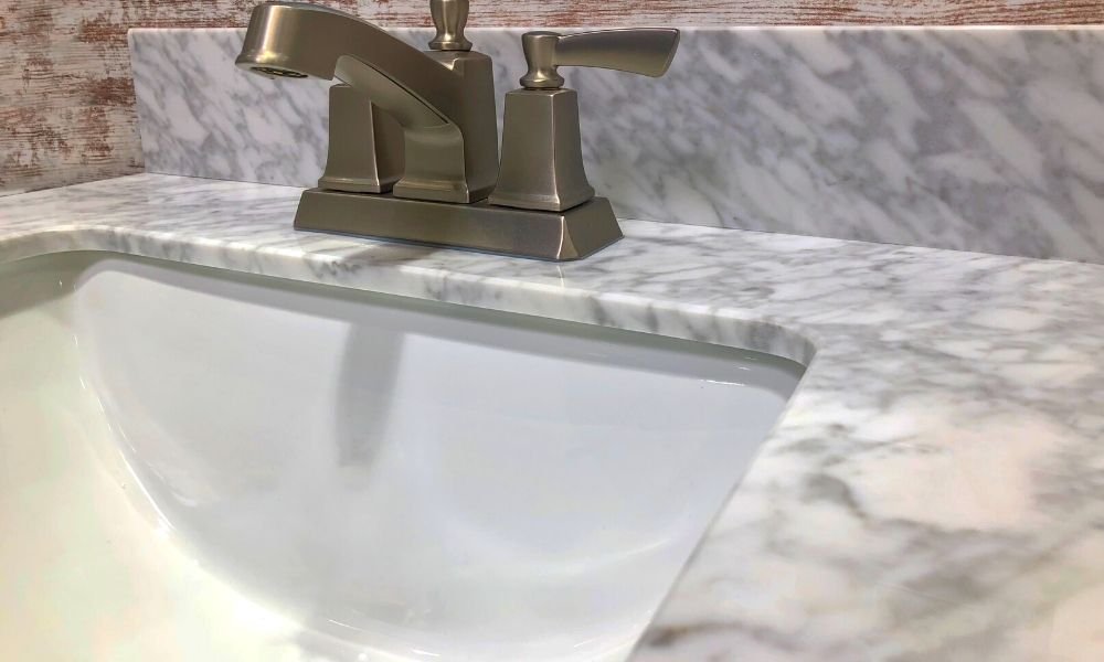 Cultured marble countertop