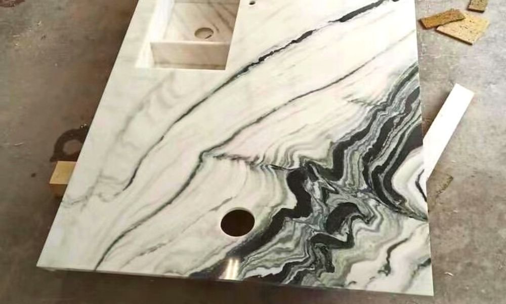 White Marble Countertops for Kitchen 5